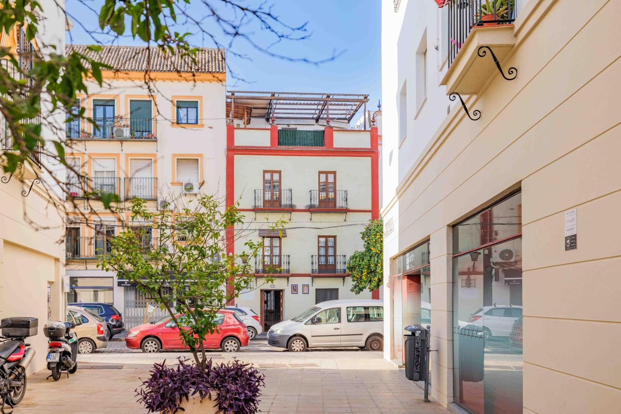 Loft en Triana Lägenhet Sevilla Exteriör bild
